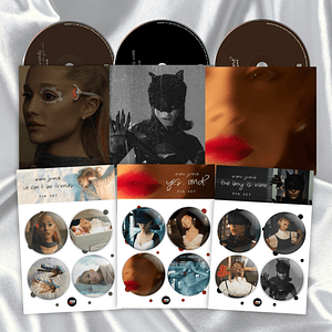 Ariana Grande - Pack Singles (3CD + 3 Set Pin) Eternal Sunshine