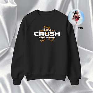 Katy Perry - Polera Bordada “Crush” + Pin