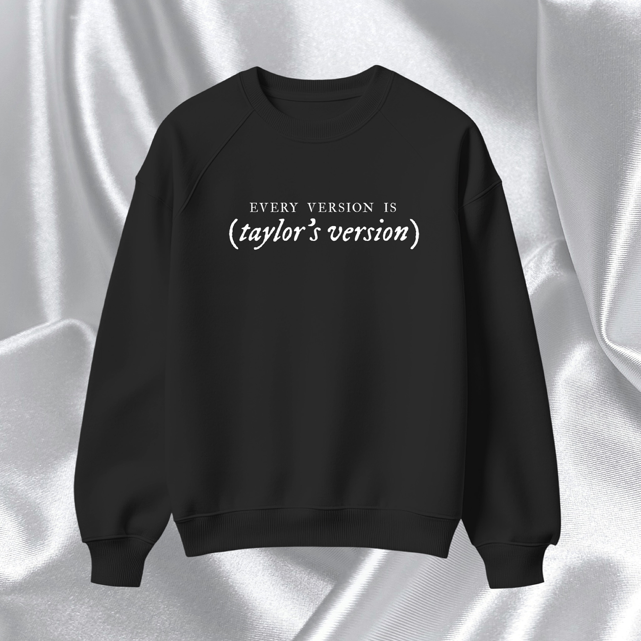 Taylor Swift - Polera Bordada “Every Version Is Taylor’s Version” 1
