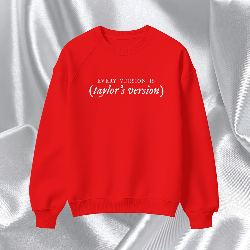 Taylor Swift - Polera Bordada “Every Version Is Taylor’s Version” 3