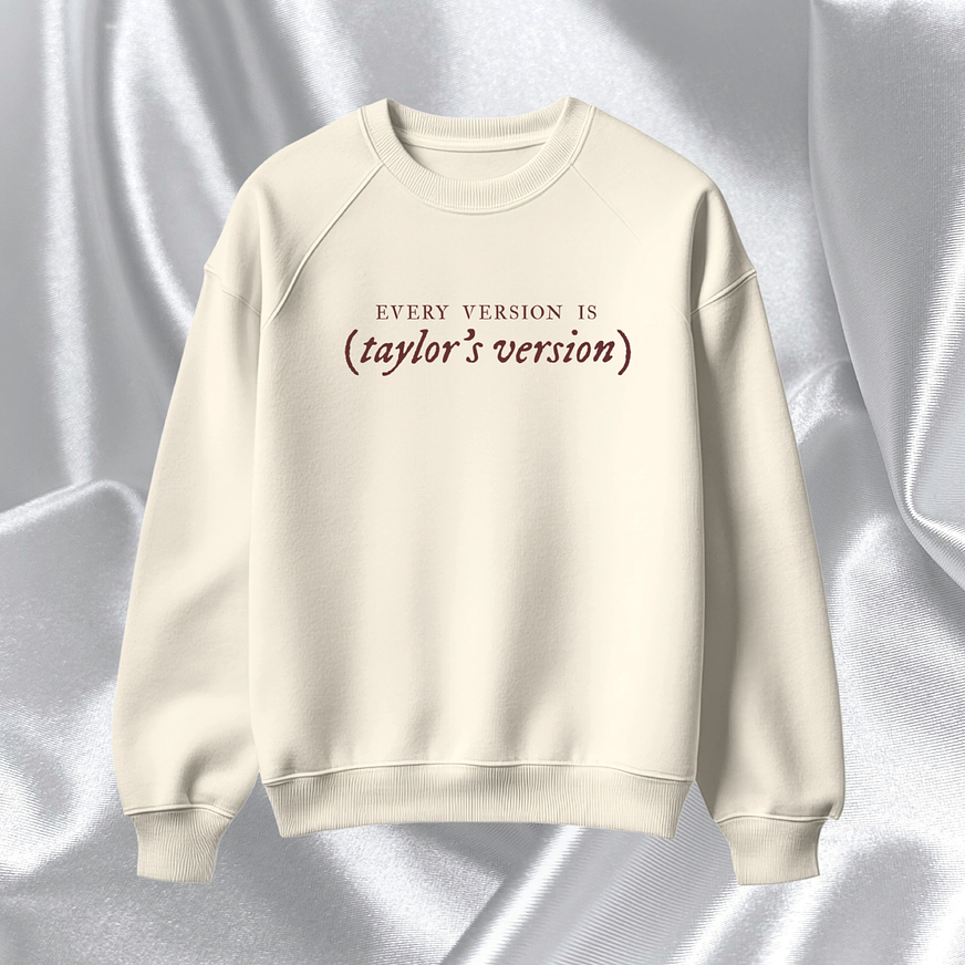 Taylor Swift - Polera Bordada “Every Version Is Taylor’s Version” 4