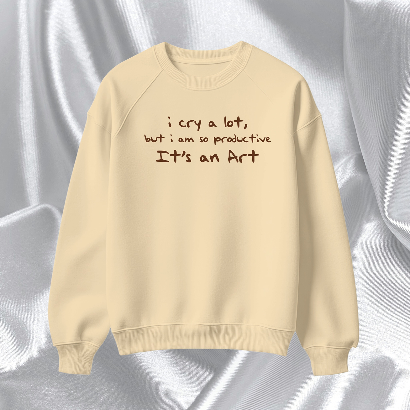 Taylor Swift - Polera Bordada “I Cry a Lot” The Tortured Poets Department 1
