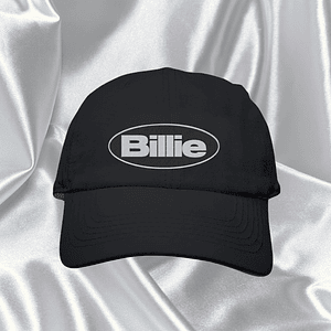 Billie Eilish - Gorra Bordada Billie Negro