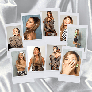 Ariana Grande - Pack 9 Polaroids Positions #2
