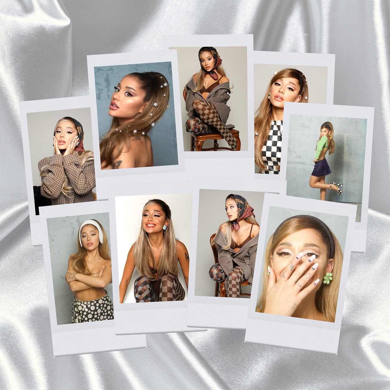 Ariana Grande - Pack 9 Polaroids Positions #2 1
