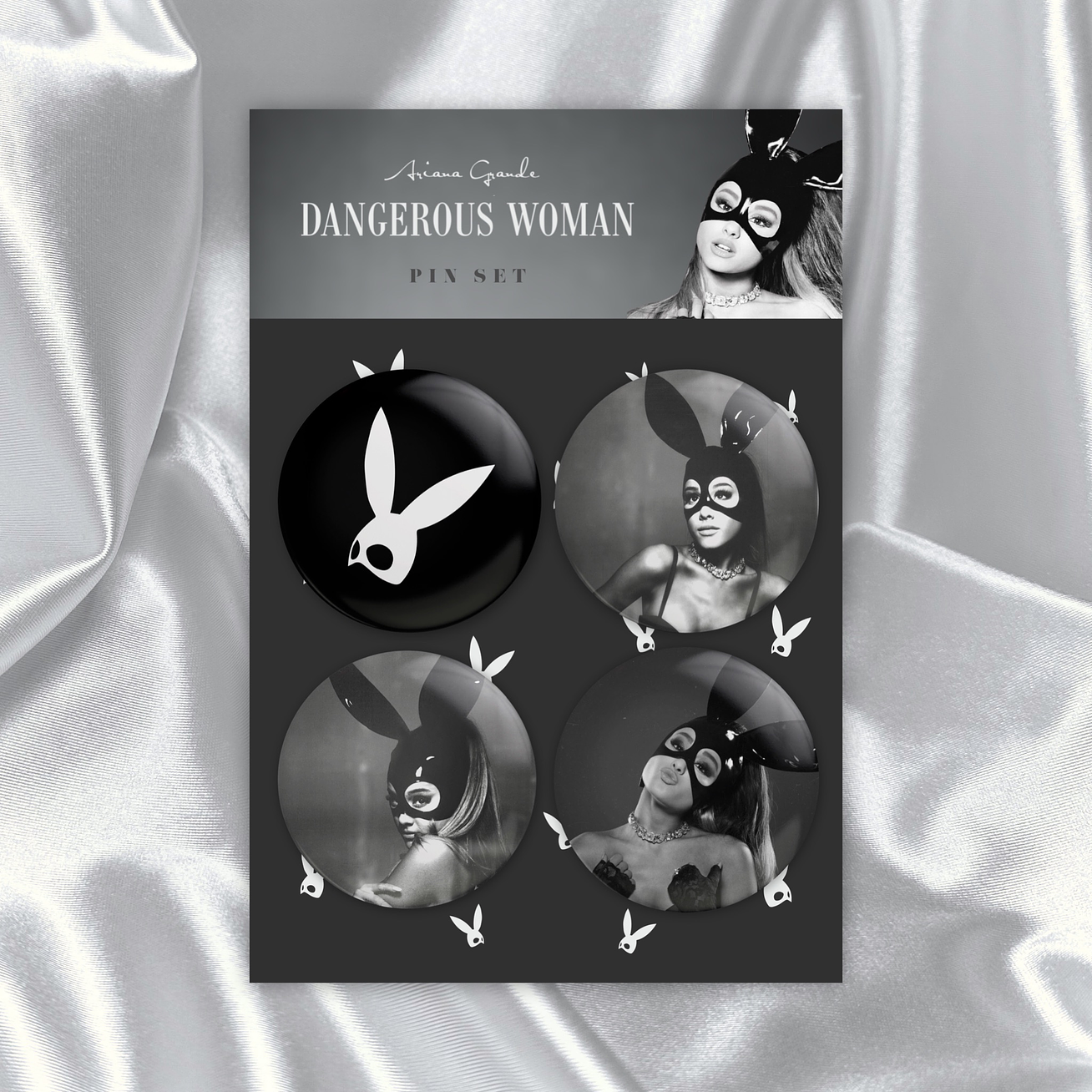 Ariana Grande - Set 4 Pin Dangerous Woman 1