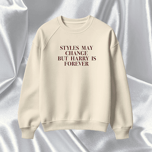 Harry Styles - Polera Bordada “Harry is Forever”