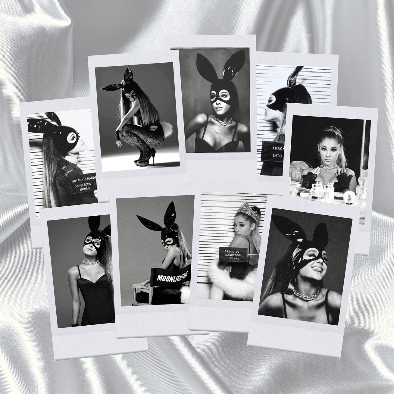 Ariana Grande - Pack 9 Polaroids Dangerous Woman 1