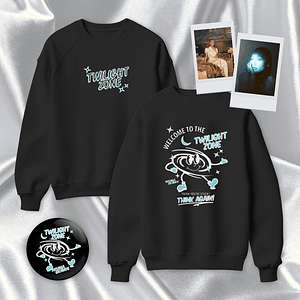 Ariana Grande -  Polera Bordado + Estampado “Twilight Zone” Eternal Sunshine Deluxe