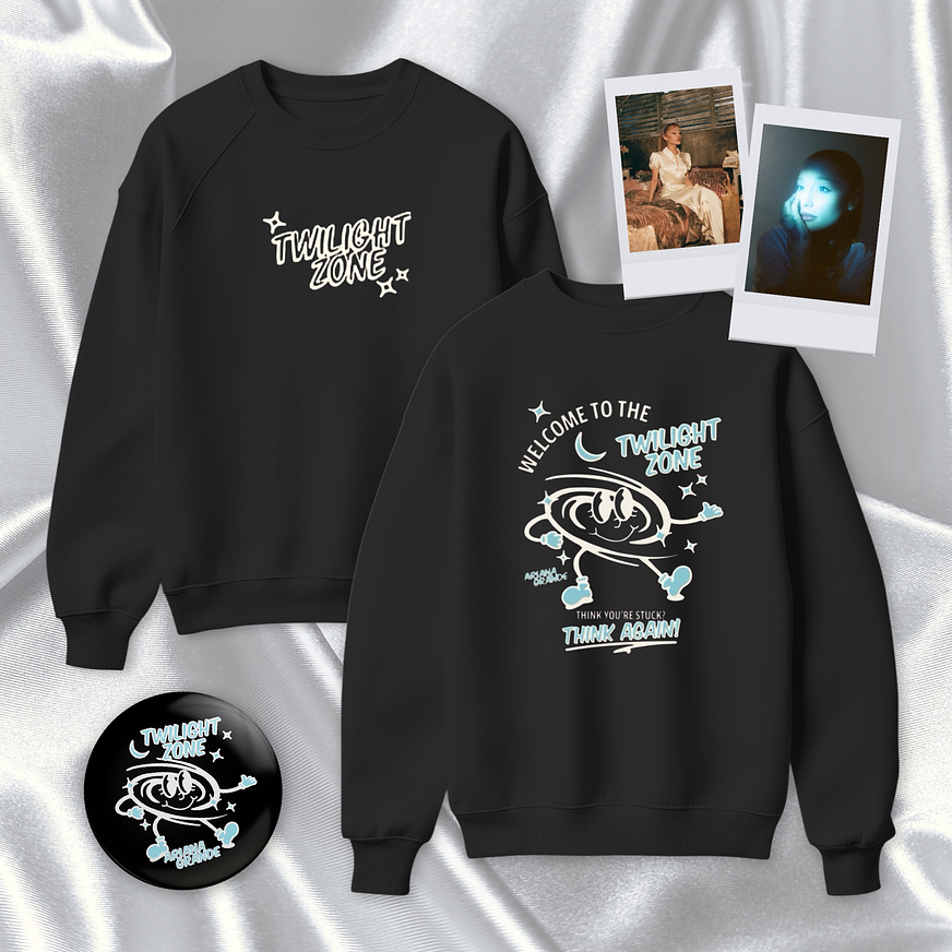 Ariana Grande -  Polera Bordado + Estampado “Twilight Zone” Eternal Sunshine Deluxe 2