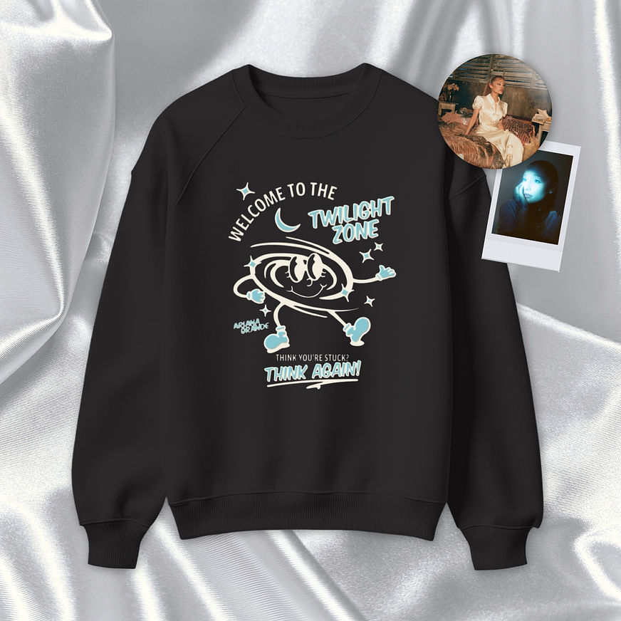 Ariana Grande - Polera “Twilight Zone” Estampado Eternal Sunshine Deluxe 1