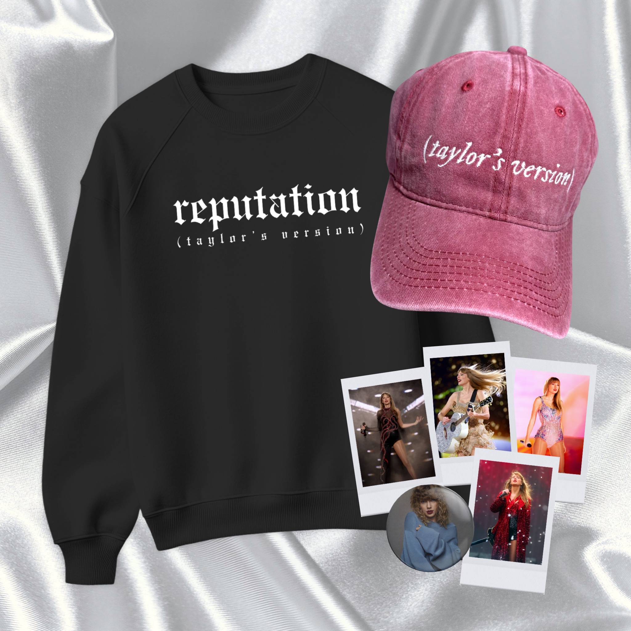 Original Reputation Merch Taylor Swift - Pack Reputation (Taylor’s Version) Polera + G