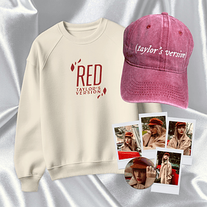 Taylor Swift - Pack Red (Taylor’s Version) Polera + Gorra