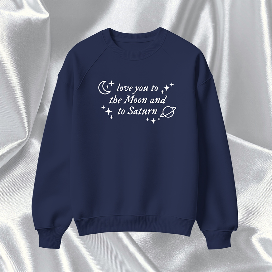 Polera Estampada - Taylor Swift Moon to Saturn (Folklore) #2 1