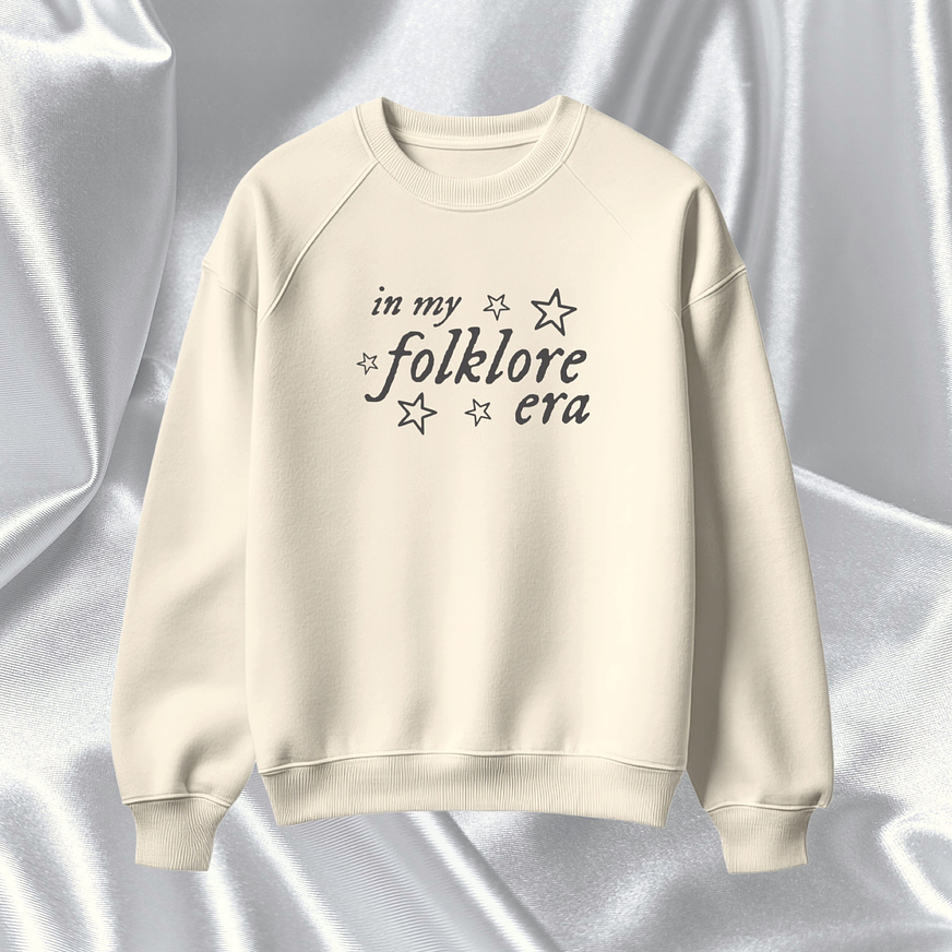 Polera Bordada Taylor Swift - In My Folklore Era (Perla) 1