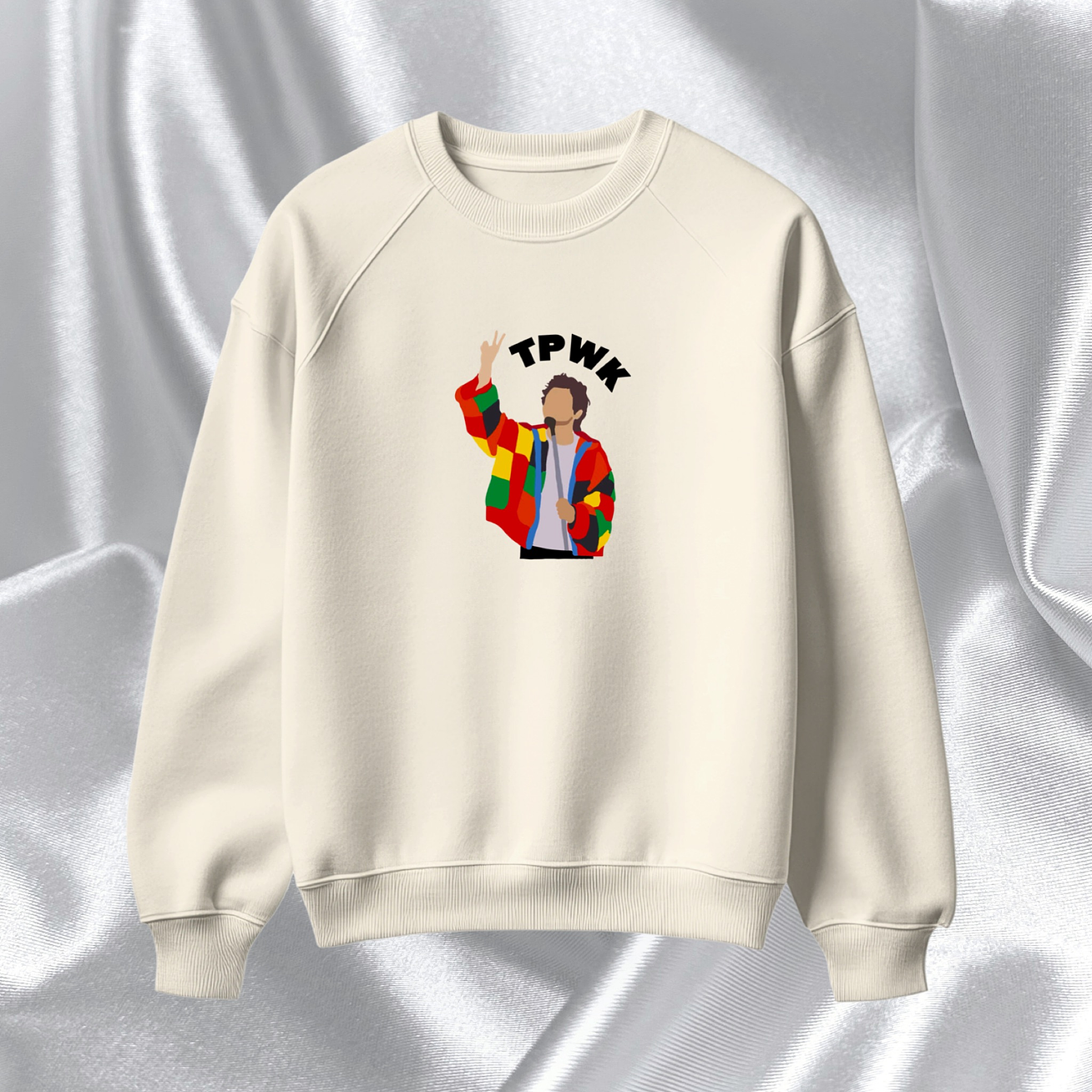 Harry Styles - Polera Bordada TPWK (Cardigan) H.S 1