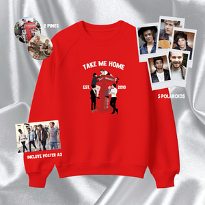 One Direction - Polera Bordada Take Me Home Est. 2010