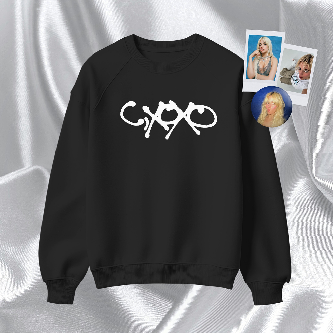 Camila Cabello - Polera Bordada XOXO (Hilo Blanco) 1