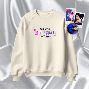 Olivia Rodrigo - Polera Bordada It’s “Brutal Out Here”