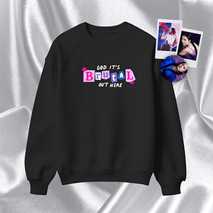 Olivia Rodrigo - Polera Bordada It’s “Brutal Out Here”