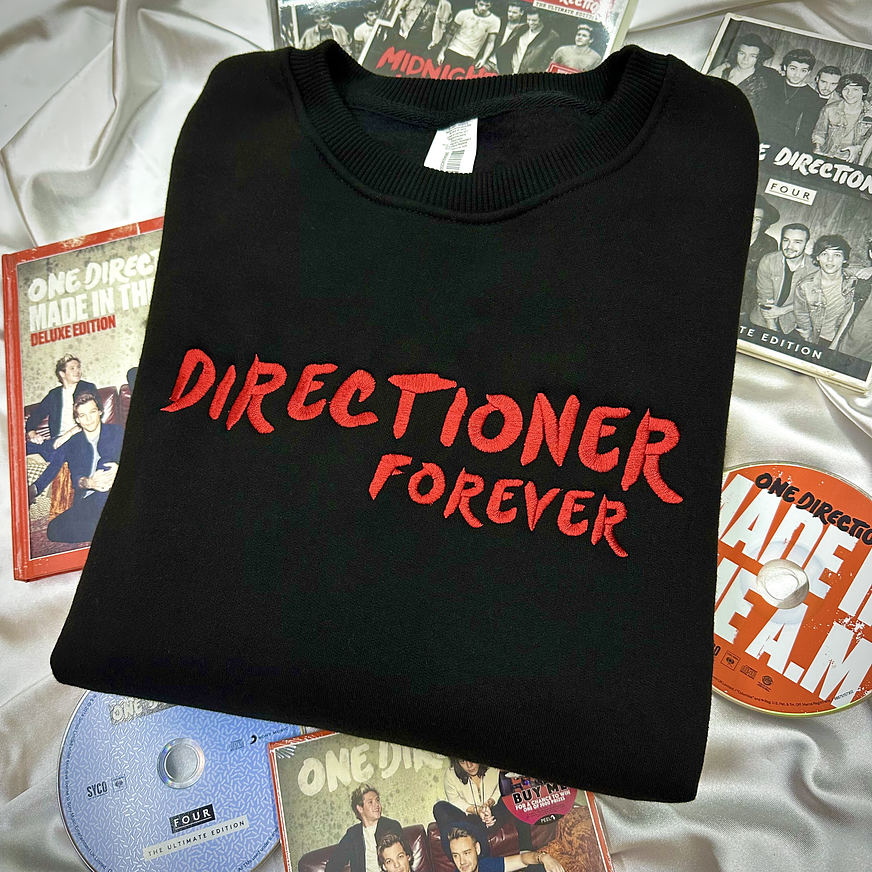 One Direction - Polera Bordada “Directioner Forever” 1