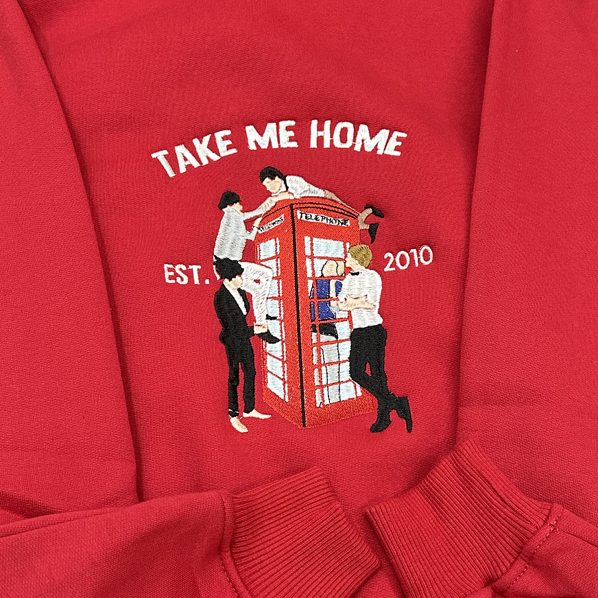 One Direction - Polera Bordada Take Me Home Est. 2010 3