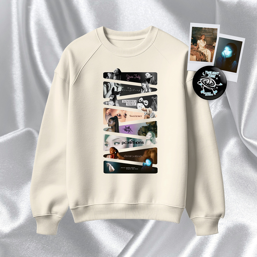 Ariana Grande - Polera ERAS (Estampado Serigrafía Digital) 1