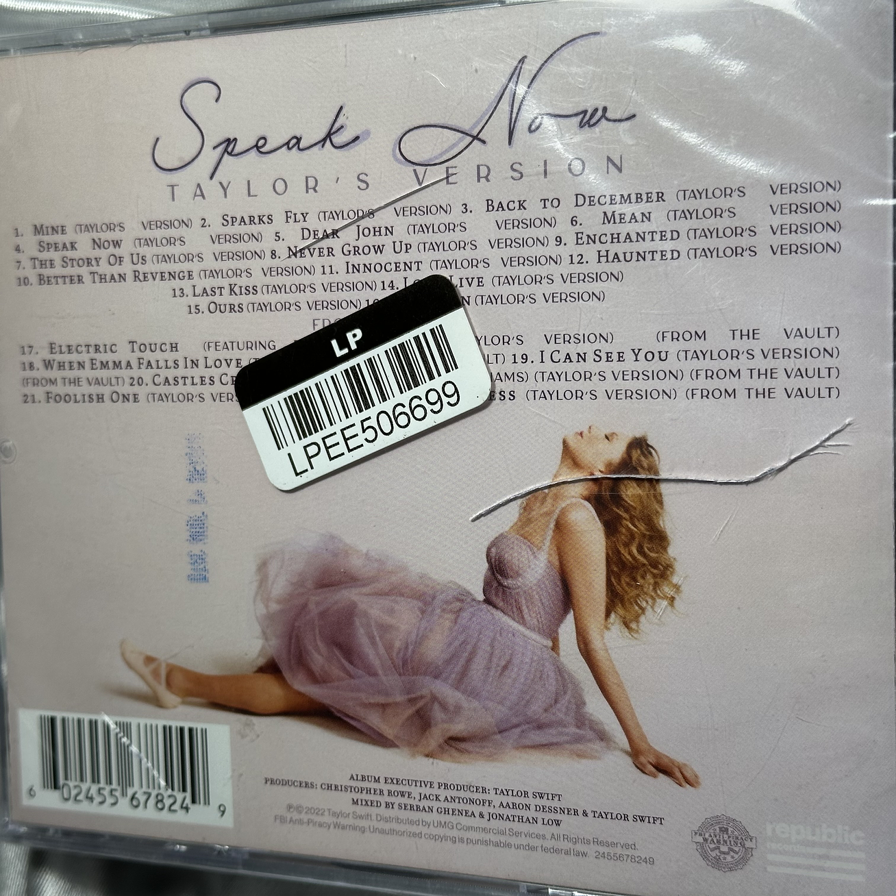 Speak Now (Taylor’s Version) CD - Taylor Swift OFERTA 4