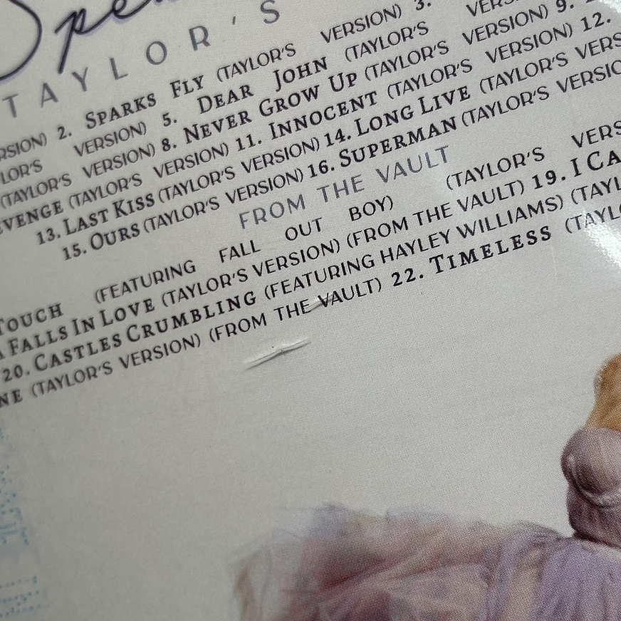 Speak Now (Taylor’s Version) CD - Taylor Swift OFERTA 4