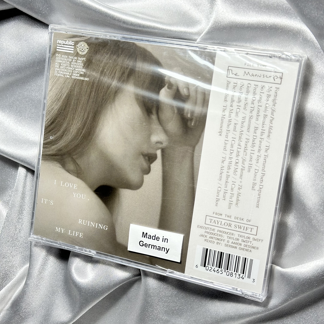 The Tortured Poets Department - The Manuscript CD Taylor Swift OFERTA 4