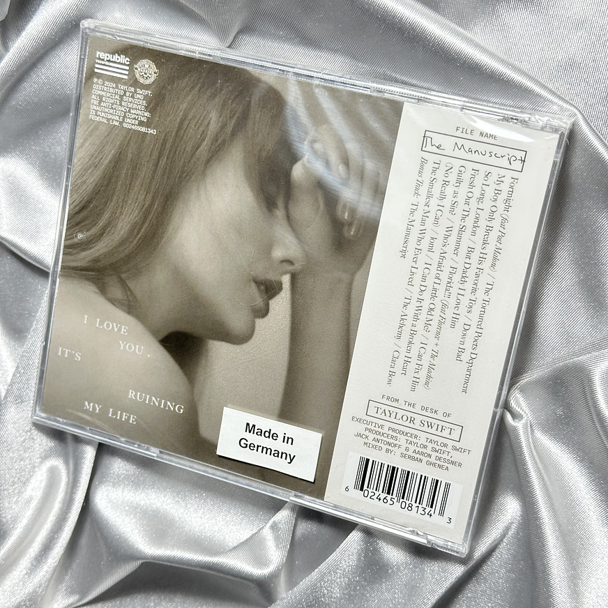 The Tortured Poets Department - The Manuscript CD Taylor Swift OFERTA 4