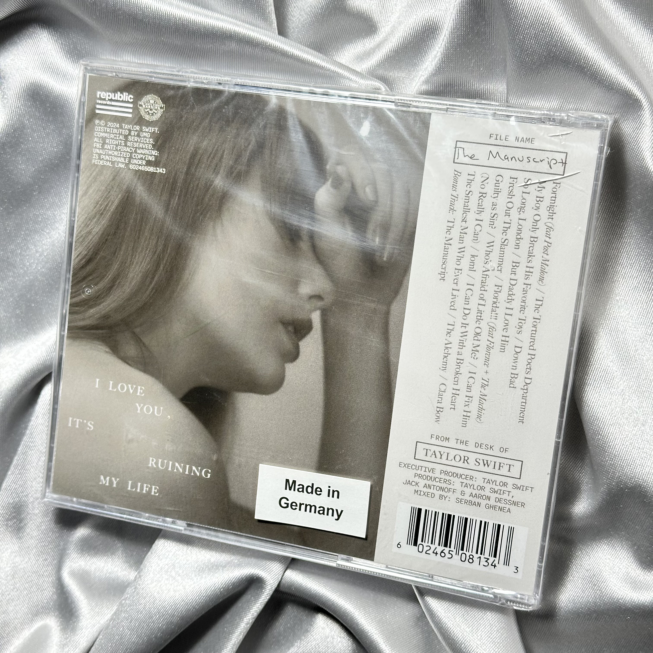 The Tortured Poets Department - The Manuscript CD Taylor Swift OFERTA 3