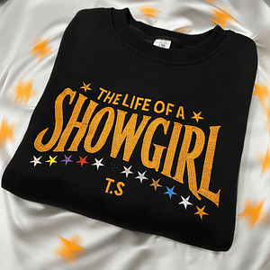 Taylor Swift - Polera Bordada “The Life Of A Showgirl” #4