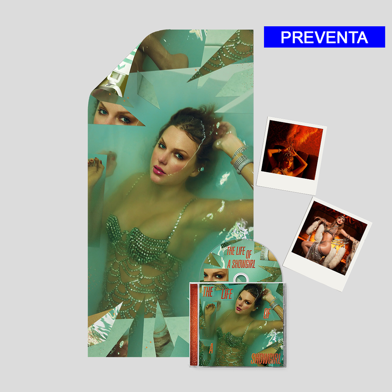 Taylor Swift - The Life of a Showgirl: Sweat and Vanilla Perfume (CD Standard) 1