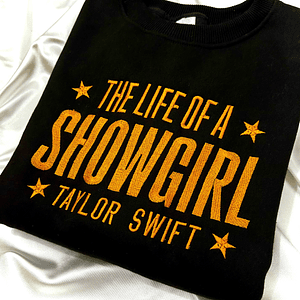 Taylor Swift - Polera Bordada The Life of a Showgirl ⭐️