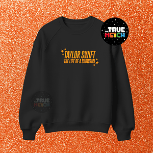 Taylor Swift - Polera Bordada “The Life of a Showgirl” 🧡
