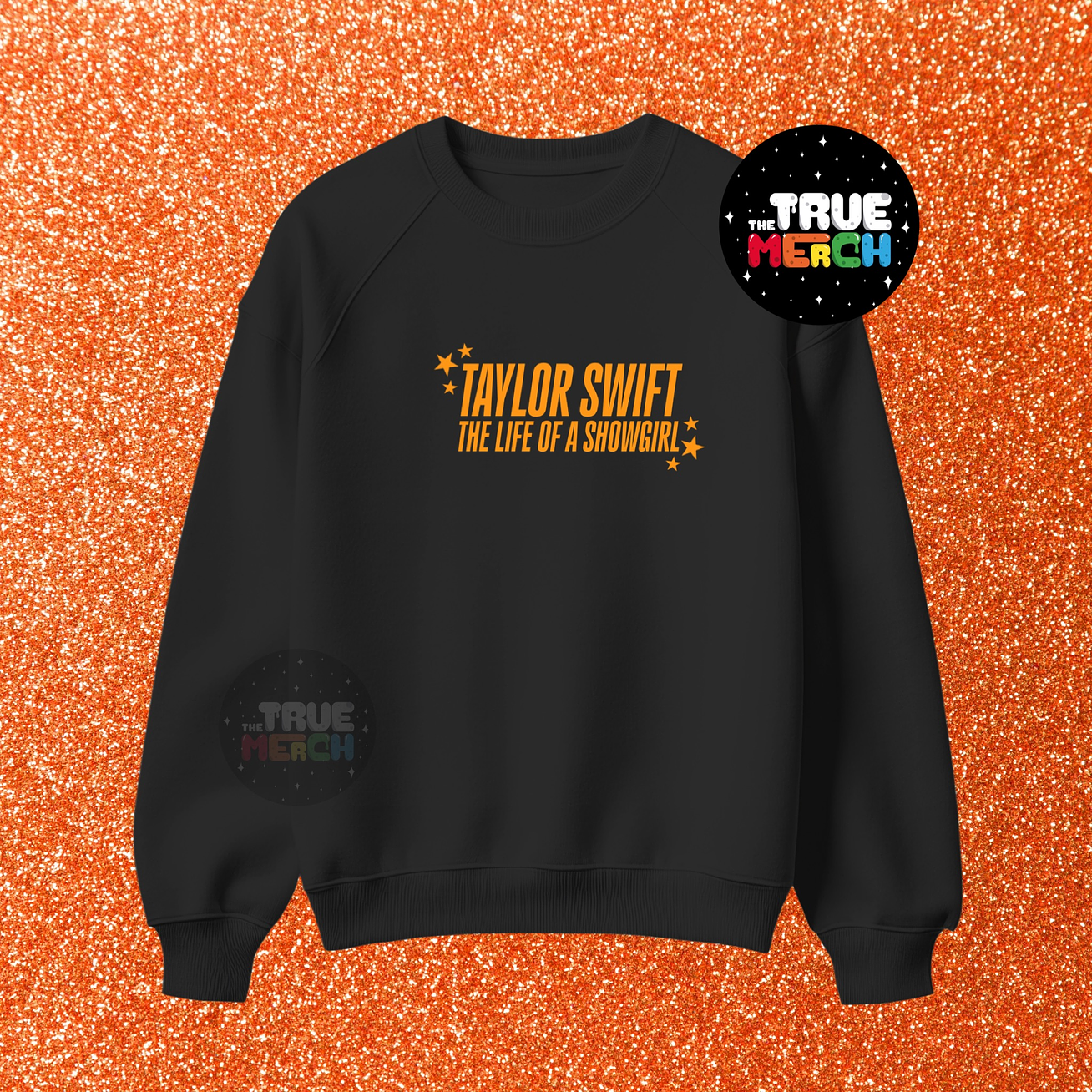 Taylor Swift - Polera Bordada “The Life of a Showgirl” 🧡 1