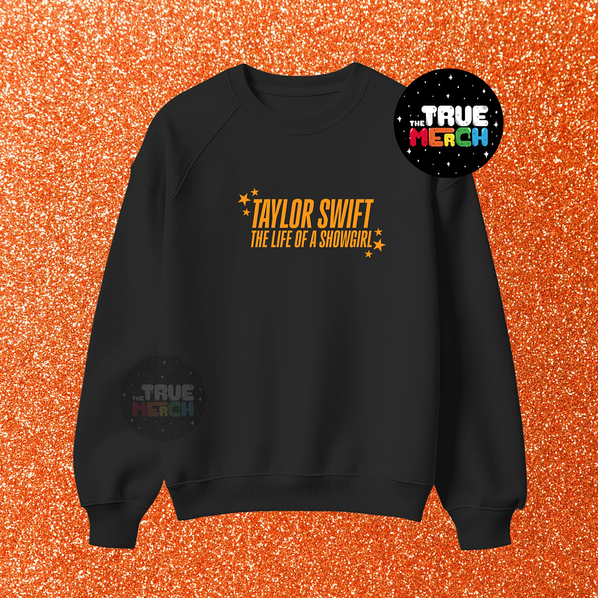 Taylor Swift - Polera Bordada “The Life of a Showgirl” 🧡 1
