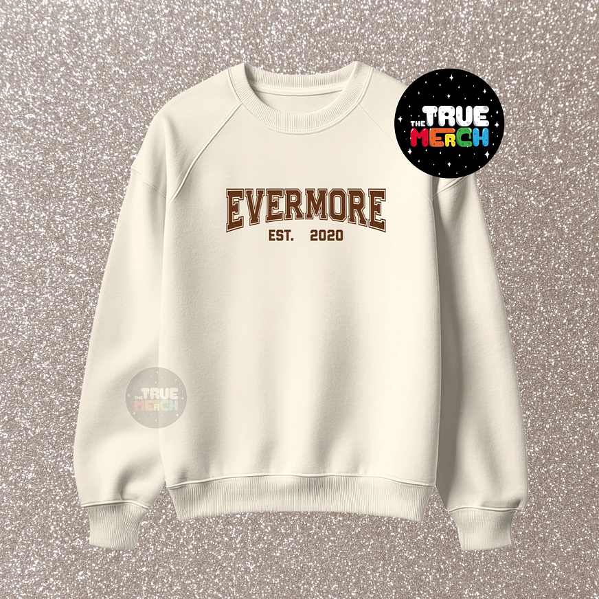 Taylor Swift - Polera Bordada EVERMORE 1