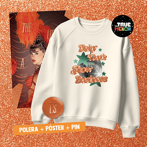 Taylor Swift - Polera Estampada Showgirl 🧡 TS12