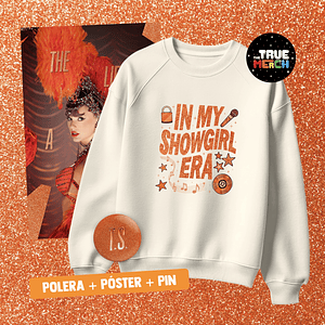 Taylor Swift - Polera Estampada In My Showgirl 🧡