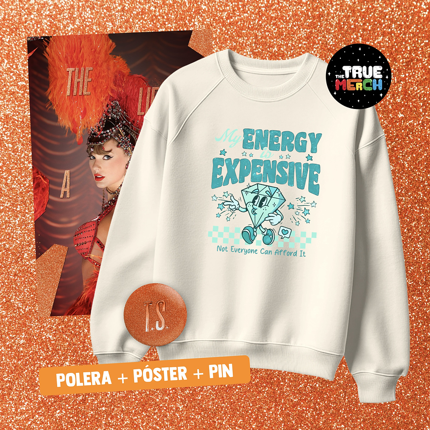 Taylor Swift - Polera Estampada Showgirl TS12 🧡 2