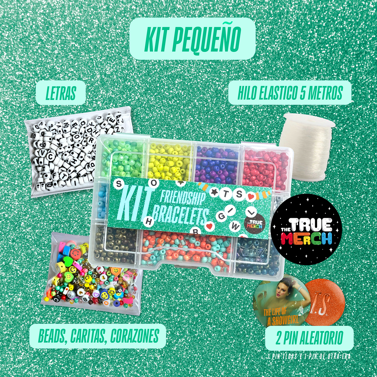 KITS FRIENDSHIP BRACELETS (EDICIÓN SHOWGIRL)  3