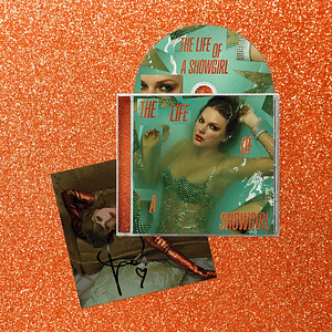 Taylor Swift - CD Autografiado The Life Of a Showgirl #2 (Signed)