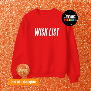 Polera Bordada Taylor Swift - WISH LIST (Showgirl) TS12