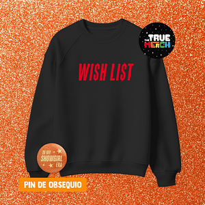 Polera Bordada Taylor Swift - Wish List #2 (Showgirl)