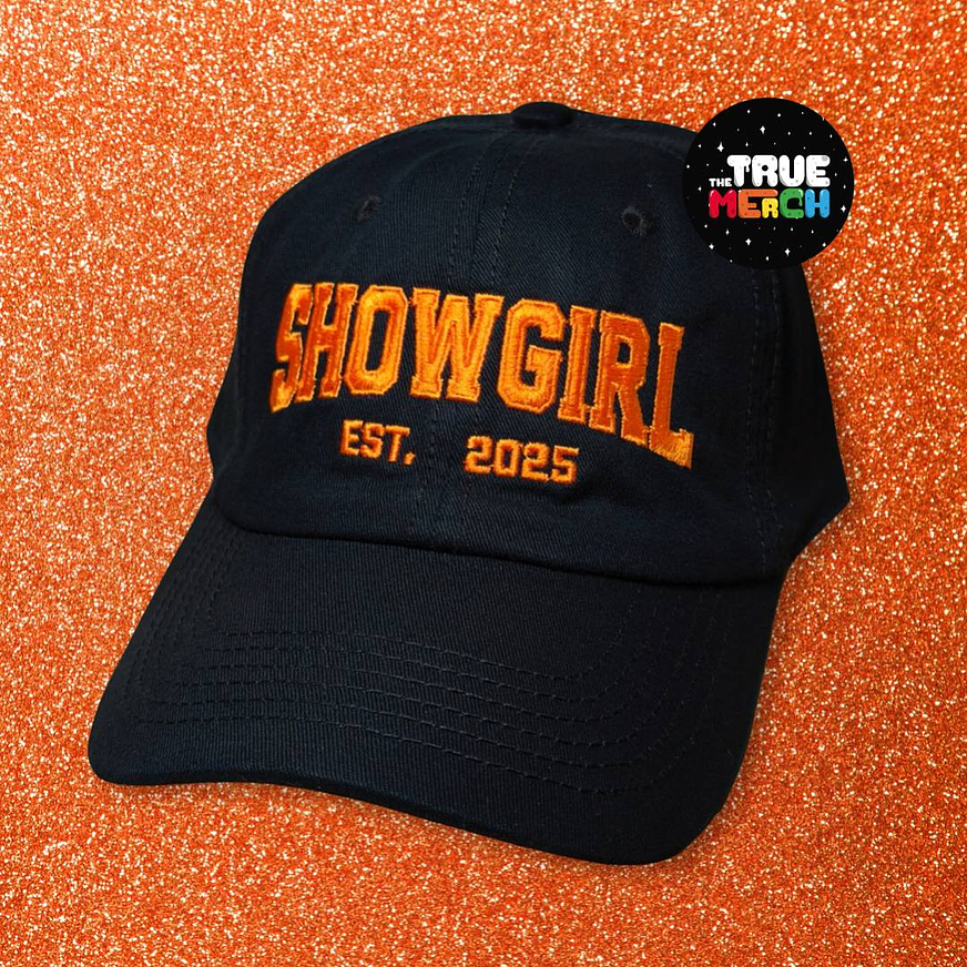 Gorra Bordada - The Life of a Showgirl, Taylor Swift (Negro) 1