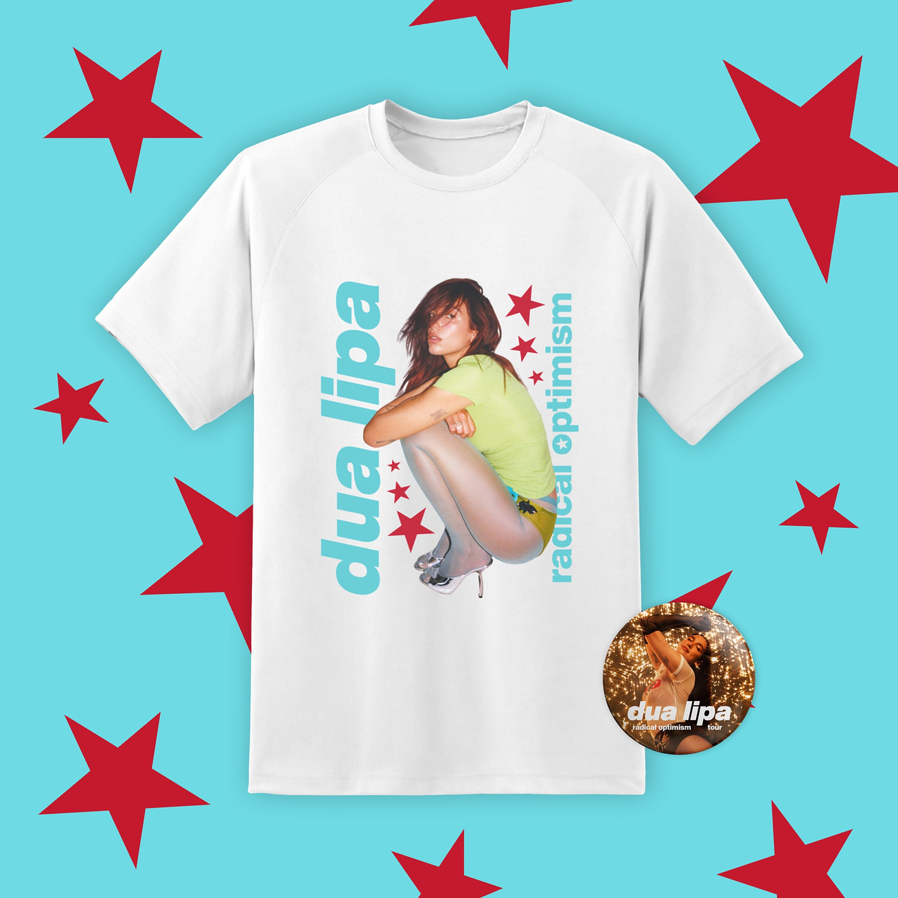 Dua Lipa - Polo Estampado Radical Optimism #1 1