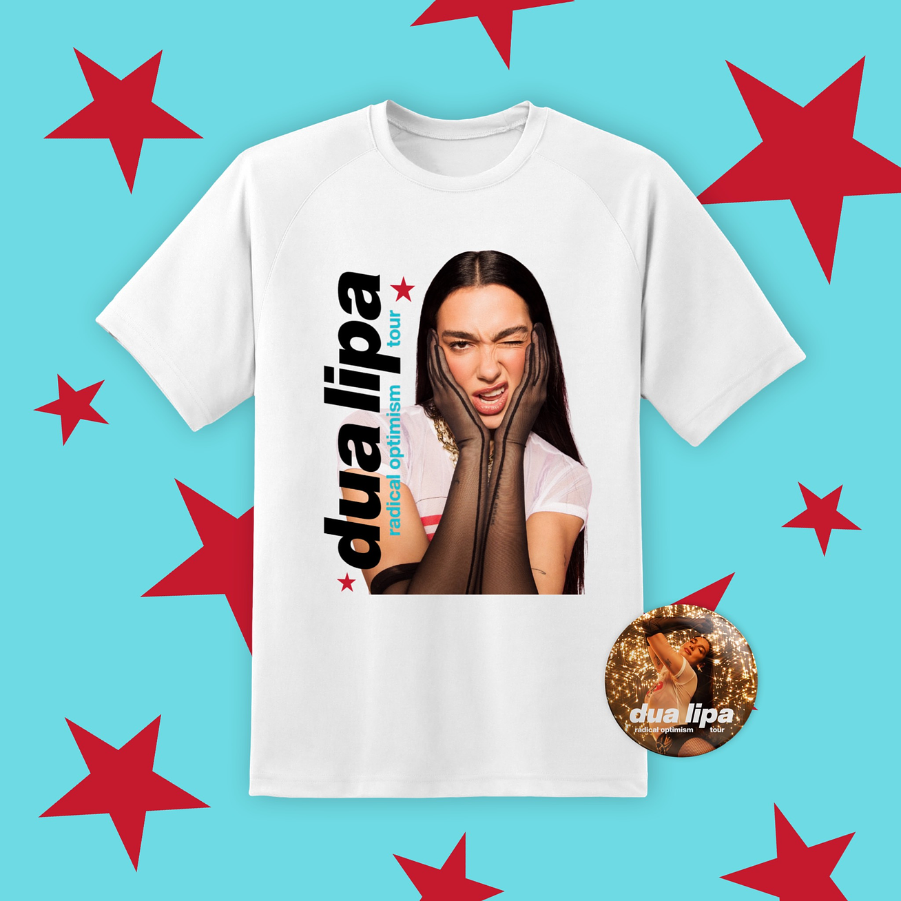 Dua Lipa - Polo Estampado Radical Optimism #2 1