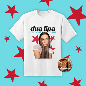 Dua Lipa - Polo Estampado Radical Optimism #5